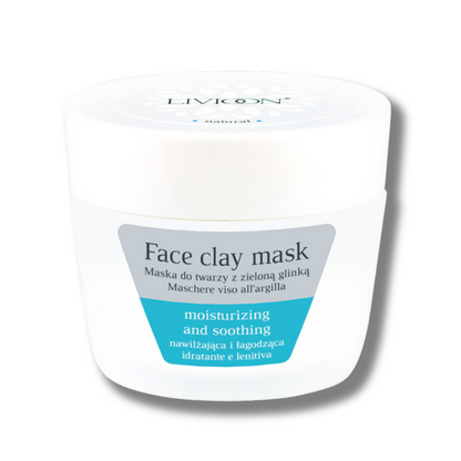 Φυσική Μάσκα με Πράσινη Άργιλο – Natural Face Clay Mask 50ml